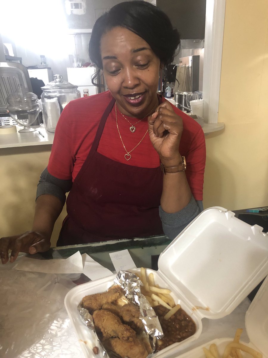 ConnectTuskegee's tweet photo. If you did not go home for spring break take the opportunity to support the bakery that just opened up in Tuskegee. They are located by the barbershop in the town square. https://t.co/1M0UqyEgcP