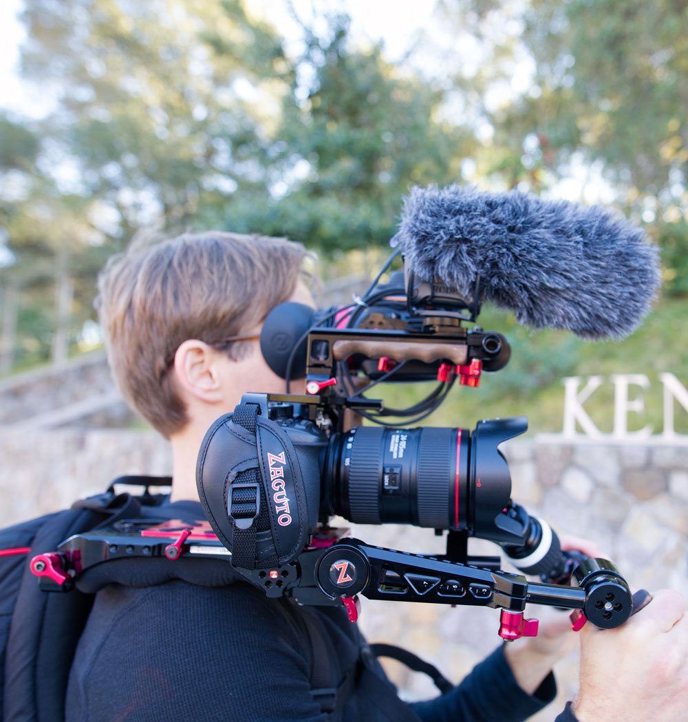 Thats a beautiful rig! #behind the scenes with Nick Nigro of <a href="/comewecreate/">Nick & Bay</a> with his #LumixGH5 #gh5 #panasonic  <a href="/LumixUSA/">LUMIX Cameras USA</a>