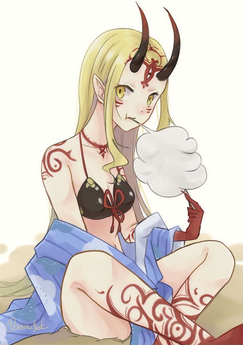 茨木ちゃんは強いしかわいいしで、最高なのである
#あなたの茨木童子が見たい 