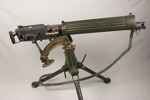 York1914's tweet photo. The Vickers Gun was the standard #WW1 British machine gun from 1912 and it was deadly effective. 

Find out more in our exhibition @YorkCastle. https://t.co/zgdw7jZo0A https://t.co/lSeuWdZswm