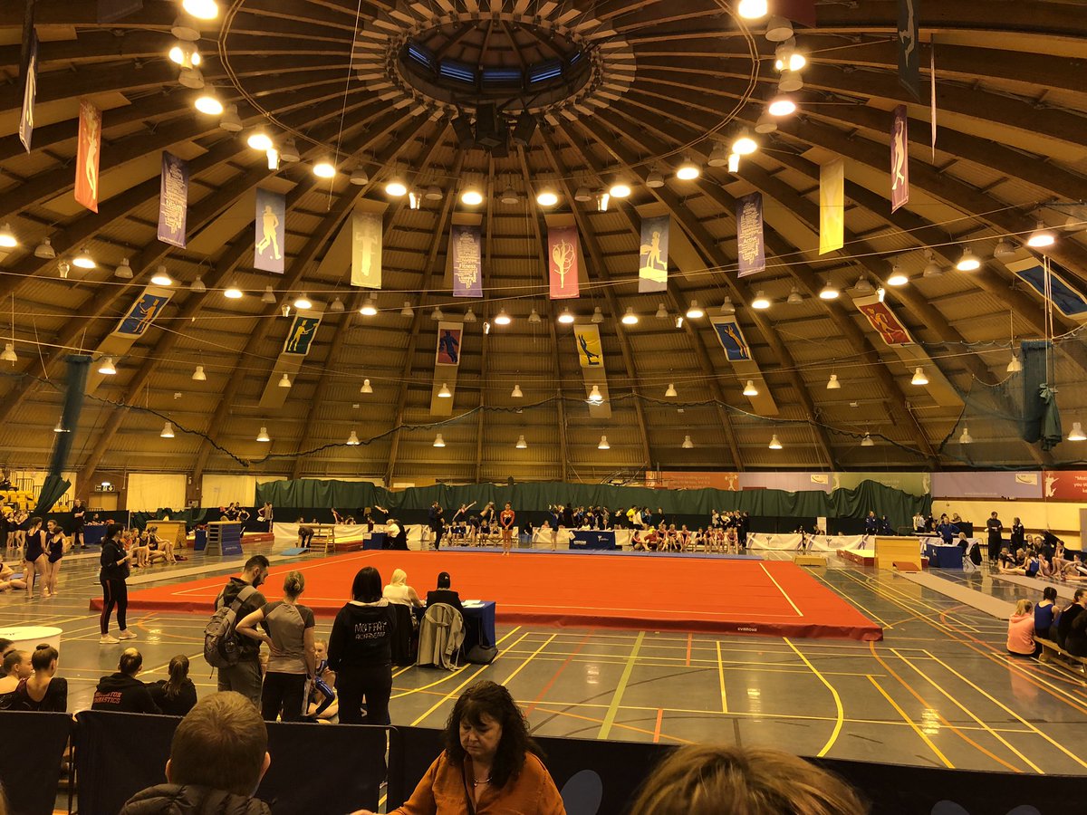 Nic_McD98's tweet photo. Great day so far at the Scottish gymnastics secondary schools championships at Bells sport centre 🤸🏼‍♂️ some great talent and a great atmosphere 🏆 https://t.co/teUZ1KIMqN