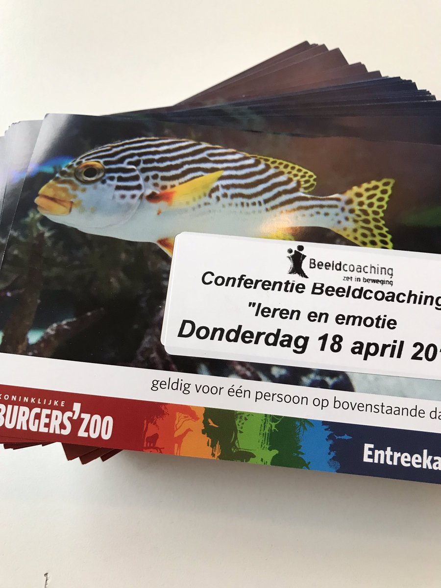 Voor de Conferentie Beeldcoaching van 18 april in Burgers Zoo zijn nog een paar kaarten. Als je erbij wilt zijn moet je nu wel snel zijn.
Secretariaat@christinebrons.nl