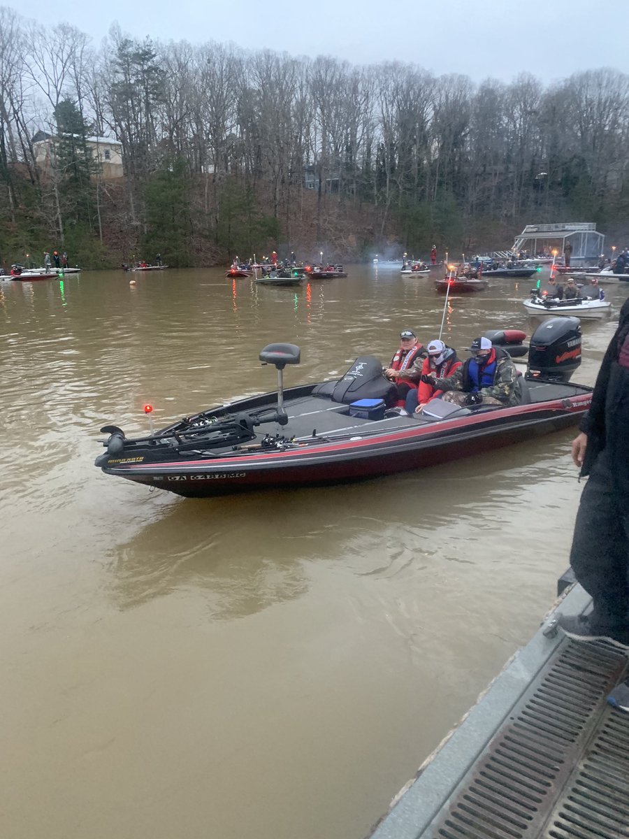 The SAF State Championships are underway on Lake Lanier! <a href="/pickensbass/">Pickens Bass Fishing</a> has four teams competing today.