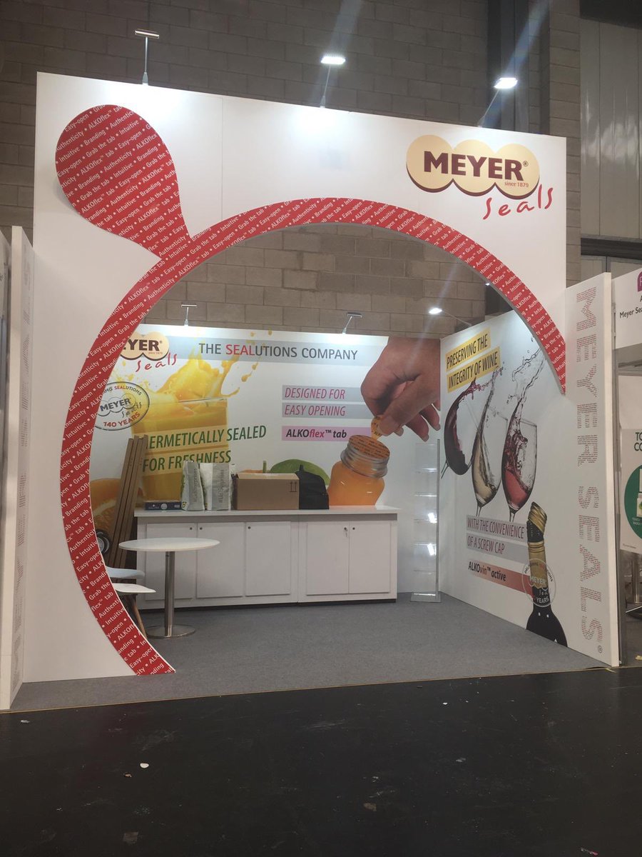 TheExpoPeople's tweet image. More pictures of our recently completed stand design and build for @MeyerSeals last week @EasyfairsPACK. #standdesign #eventplanning Calculate your stand costs for free now 👉👉 theexpopeople.co.uk