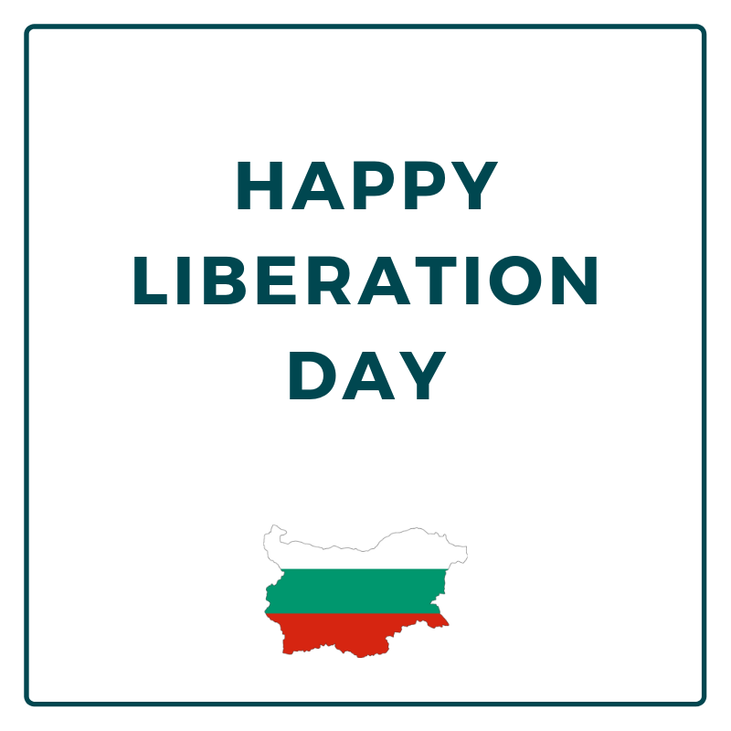 C3iCustCare's tweet photo. Happy Liberation Day to our colleagues in Bulgaria! https://t.co/H8x46gIxvO