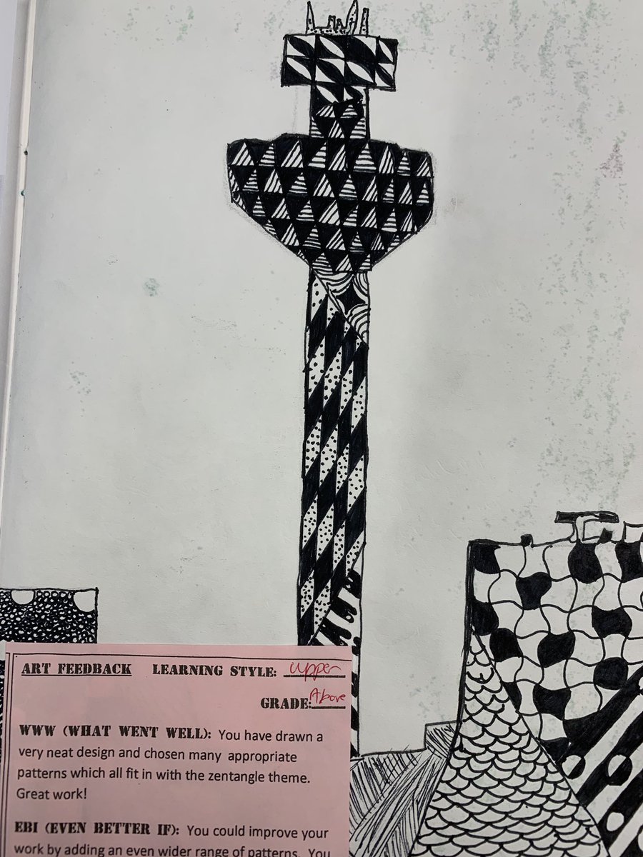 MrsEborall's tweet image. We feel that it is really important that our students study the city around them. Year 7 have been inspired by #localarchitecture in @lpoolwaterfront @itsliverpool to create this #zentangle inspired work.
