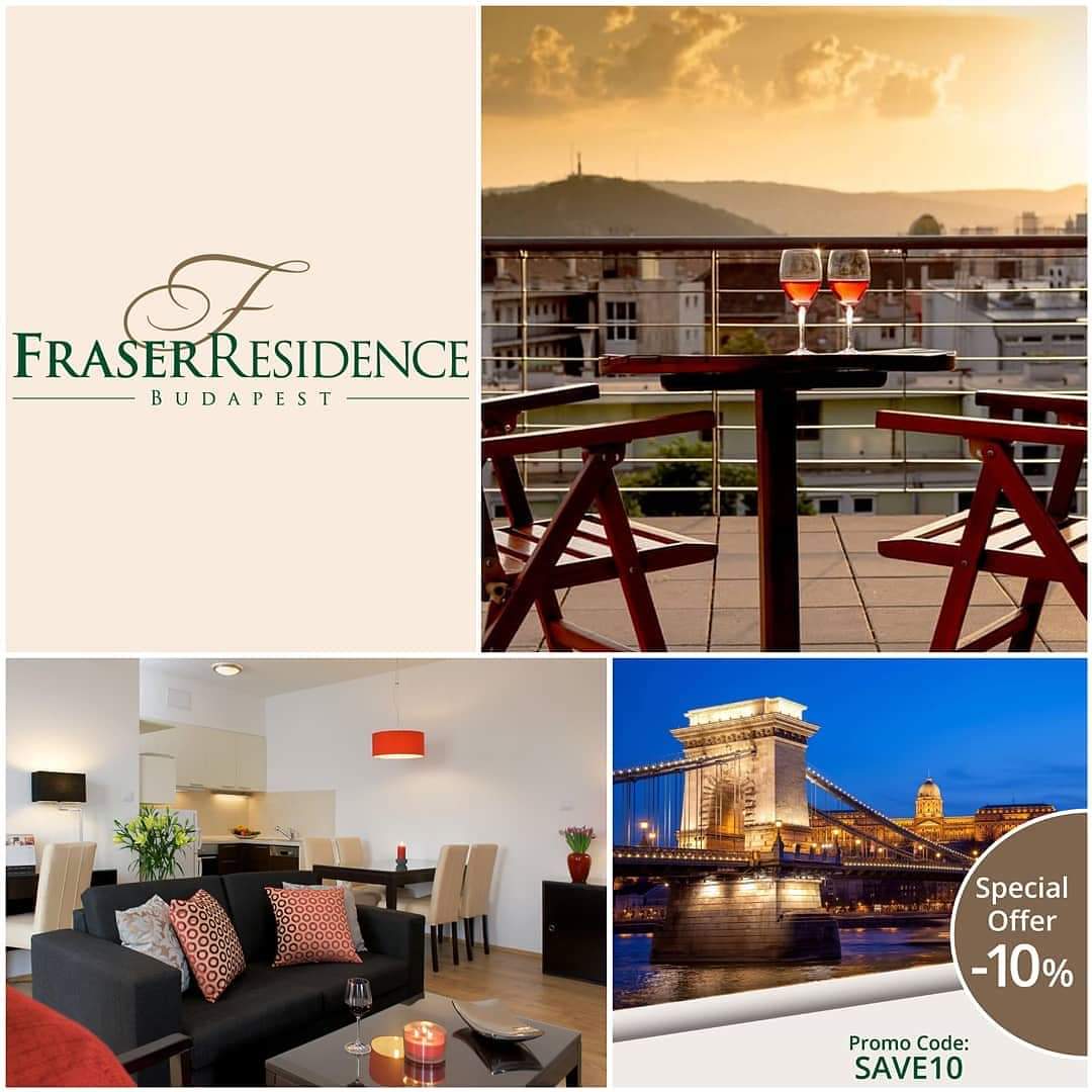 EscalaBudapest's tweet photo. When a hotel becomes your home in Budapest: ➡️ Enjoy Frasers Hospitality with 10% discount!
(Link in our bio) 👉 #FraserBudapestTips .
.
.
#FraserBudapest #FrasersHospitality #VisitBudapest #BudapestHotels 
#emg2019 #SuiteLife #Aparthotel #Servicedapartments #budapest https://t.co/MNcnsUbR7w