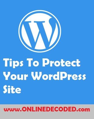 onlinedecoded's tweet photo. 7 Killer Tips To Protect Your WordPress Site In 2019 https://t.co/BnQ5F2rbjE #wordpress #securewordpress #wordpresssecurity #securitytips https://t.co/B0zMdRwM3b
