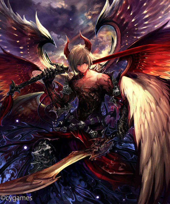 ルシファのtwitterイラスト検索結果 古い順