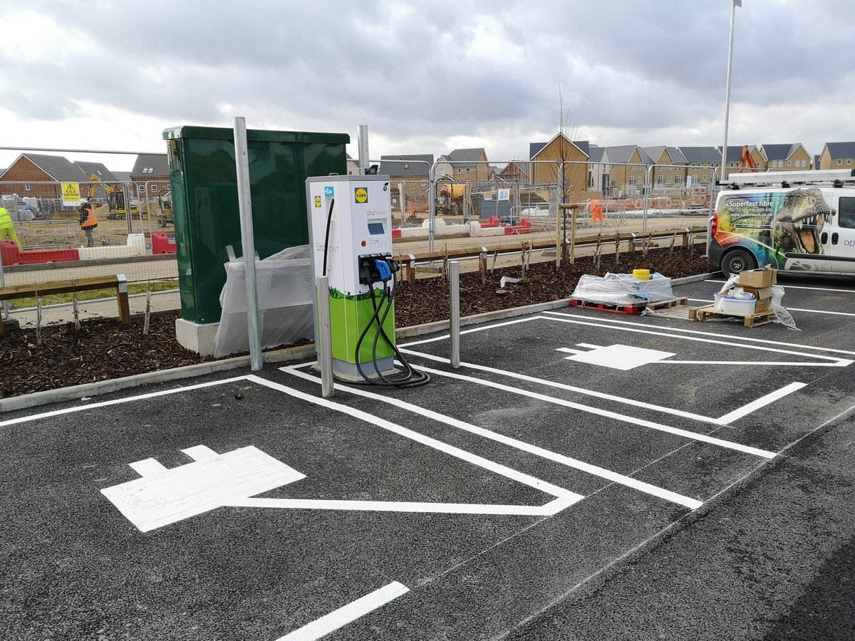 couttsroadmark's tweet photo. A great job at the new @LidlGB in Milton Keynes! Working in partnership with @DJTsurfacing and 2MS Construction Ltd.
#roadmarking #linepainting https://t.co/cWfOoh6tlc