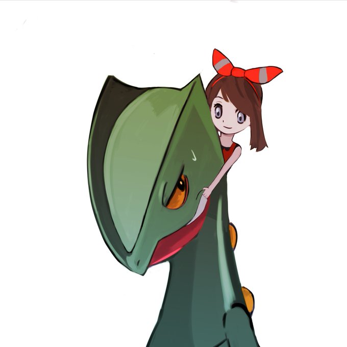 おジュカイン
#ポケモン #落書き 