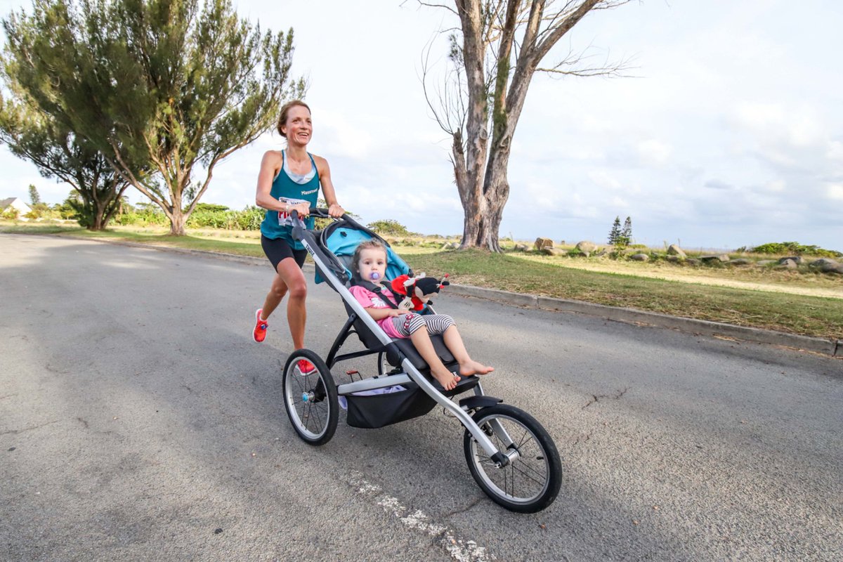 Loving the freedom of running for <a href="/TeamMassmart/">TeamMassmart</a> with my little lady at the #kempstonladiesniterace ....Podium was just the cherry on top🍒. #MommiesCanRunToo #Womenwhorun