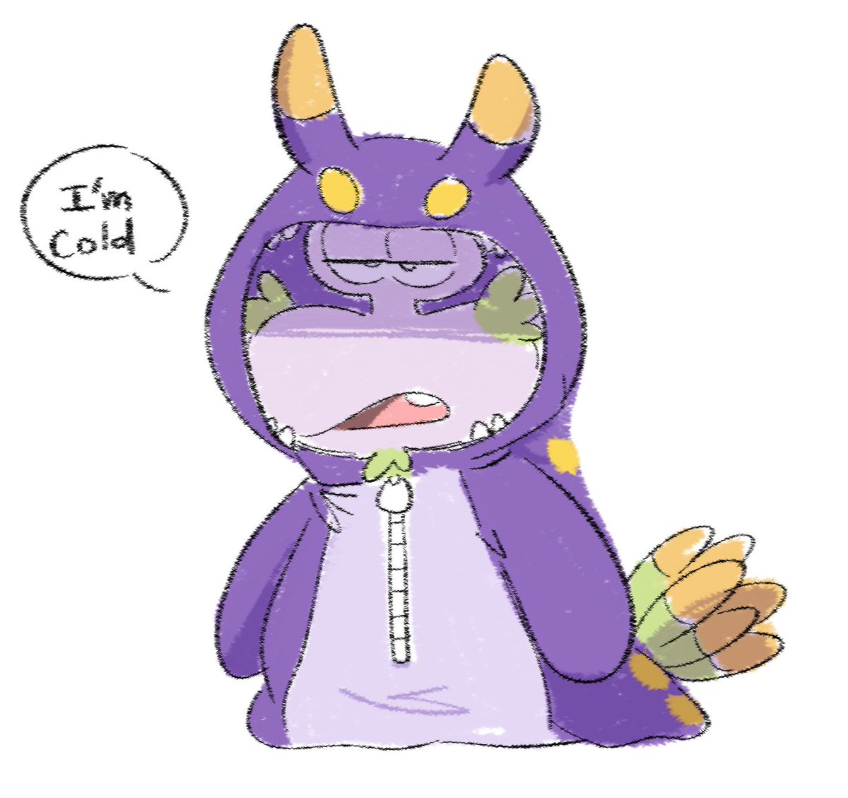 @dedesukas your post about the monster costume just made me hope they repurposed, preferably as a onesy 