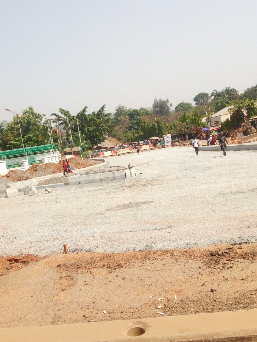 change56331's tweet photo. This is Life camp junction Road in Abuja this road is leading to Jabi and Wuse construction has been on since 2015 FCT minister hope you are seeing these what are you doing about it. @inya01 @Connected_dev @CitizensImpact @BRWorg @enetsud @DFID_UK
 @kapital929 @NigeriaInfoAbj https://t.co/sQkpouqFGO