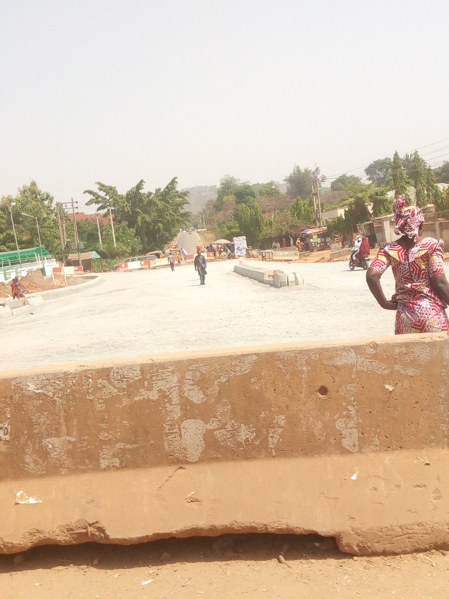 change56331's tweet photo. This is Life camp junction Road in Abuja this road is leading to Jabi and Wuse construction has been on since 2015 FCT minister hope you are seeing these what are you doing about it. @inya01 @Connected_dev @CitizensImpact @BRWorg @enetsud @DFID_UK
 @kapital929 @NigeriaInfoAbj https://t.co/sQkpouqFGO