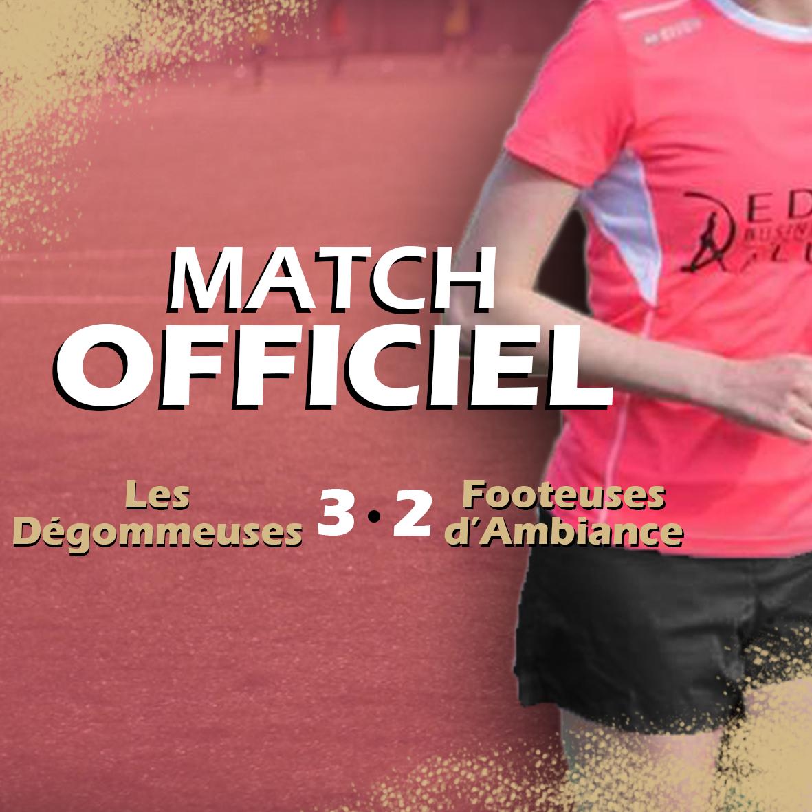 footeuses's tweet photo. 🏆⚽Pour le 5ème match de la première phase du Critérium de Football Féminin  @FFSEIDF , les Footeuses se sont malheureusement inclinées de peu sur le terrain de @LesDegommeuses . https://t.co/t1mRt86QLt