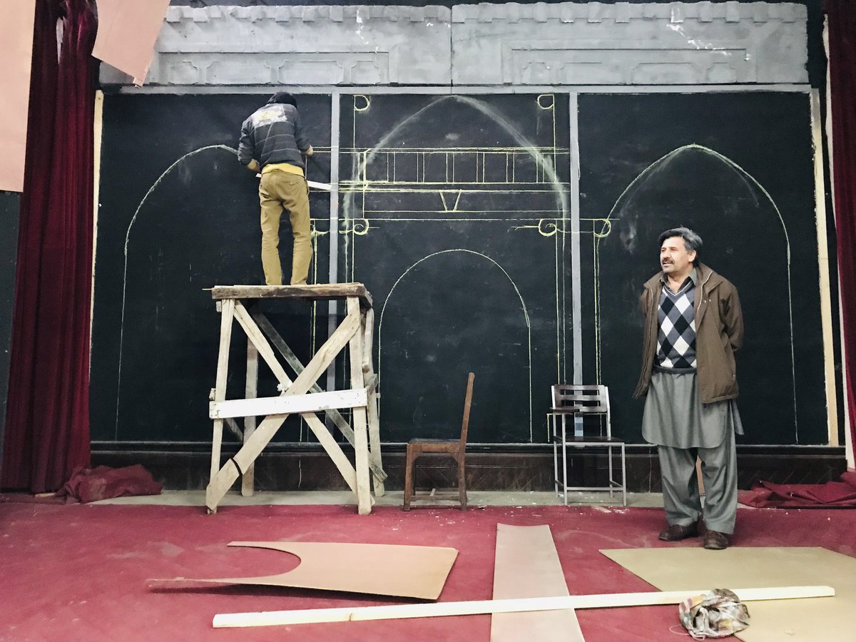 LifeAtEdwardes's tweet photo. The stage of Old Hall is getting all ready for an enthralling performance of Shakespeare's masterpiece, Othello!

Register now at https://t.co/0xfLbaDEae to reserve your seat!

#EdwardesCollege #Peshawar https://t.co/uFrICC8NUK