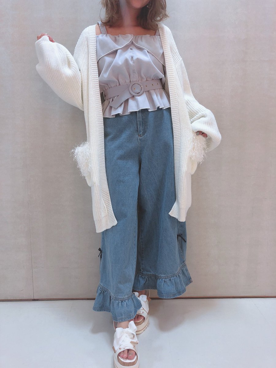 Twitter पर Liz Lisa 近鉄パッセ フリンジポケットニットカーディガン はロング ショート丈まで 合わせやすいカーデです ワンピースとも相性抜群 今から夏前まで着て頂けます