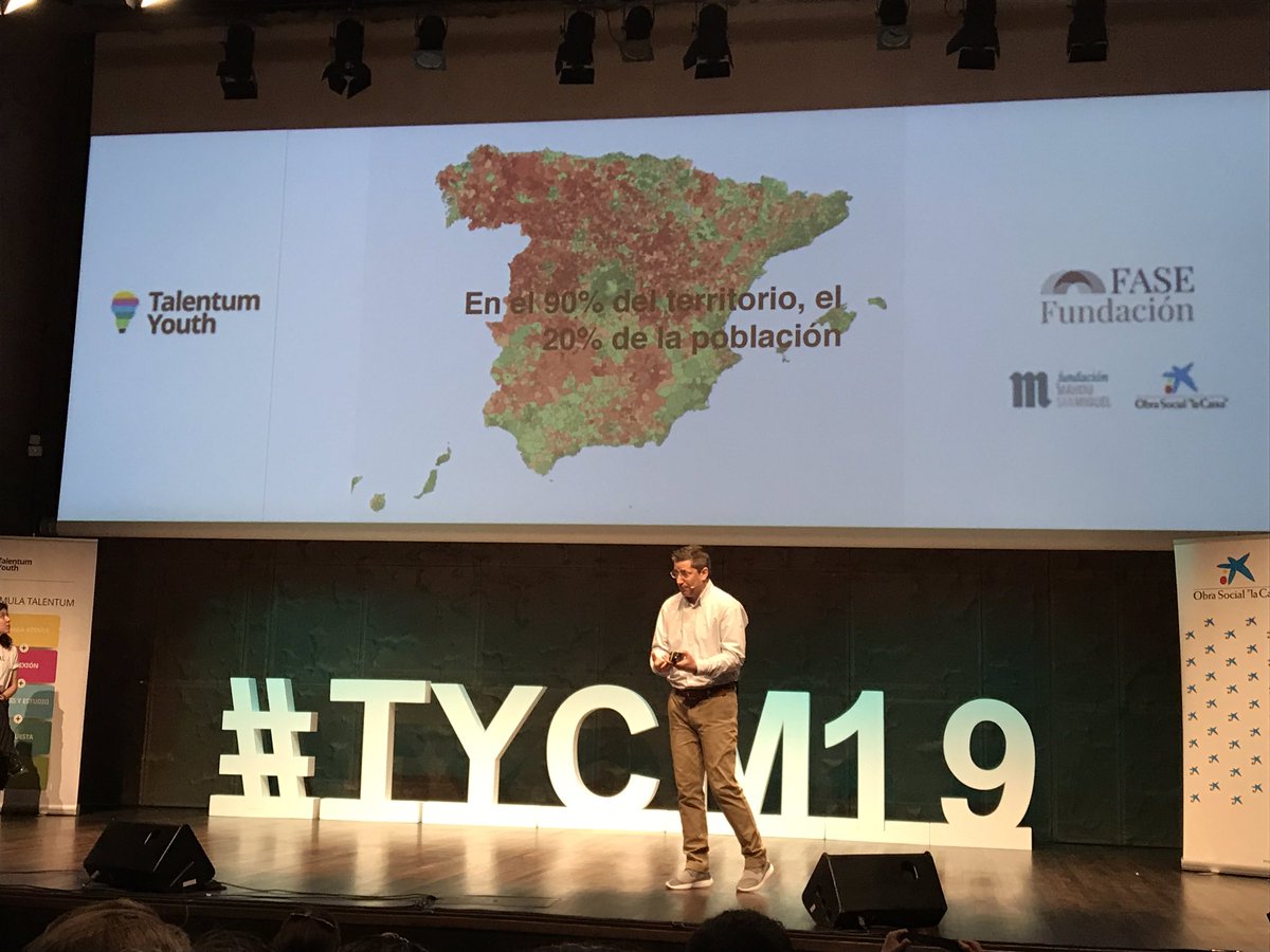 fase_fundacion's tweet photo. Con @juanjomanzano de @almanatura en #TYCM19 Fortalezas del mundo rural: valores, calidad de vida, sostenibilidad https://t.co/g5pJh9ZGiq
