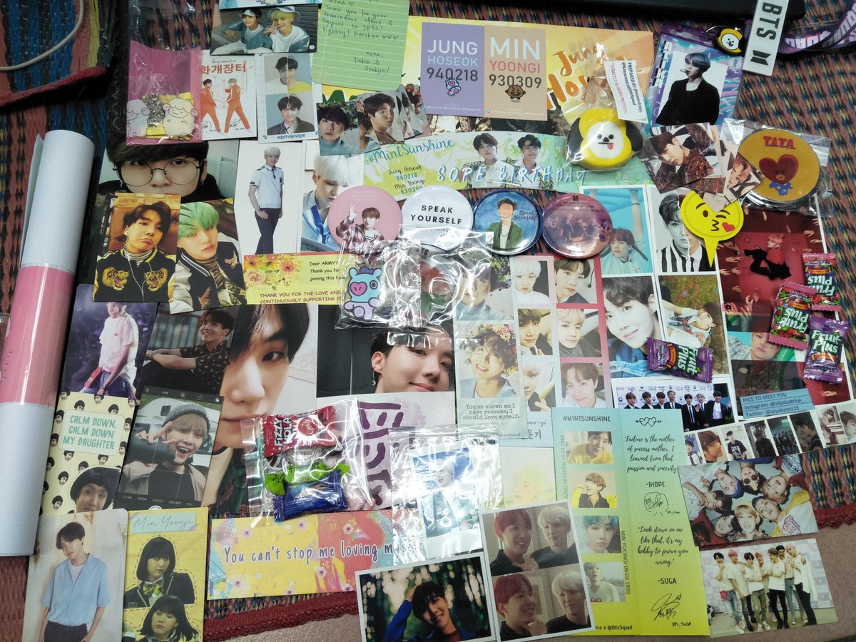 borahaeyu_'s tweet photo. THE AMOUNT OF FREEBIES I GOT FROM #MintsunshineinJB #MintSunshine yesterday ๐ญ๐ญ๐ญ๐๐๐
Thank you so much to all of you !
@JbtsSquad https://t.co/8oo9IDWSvY
