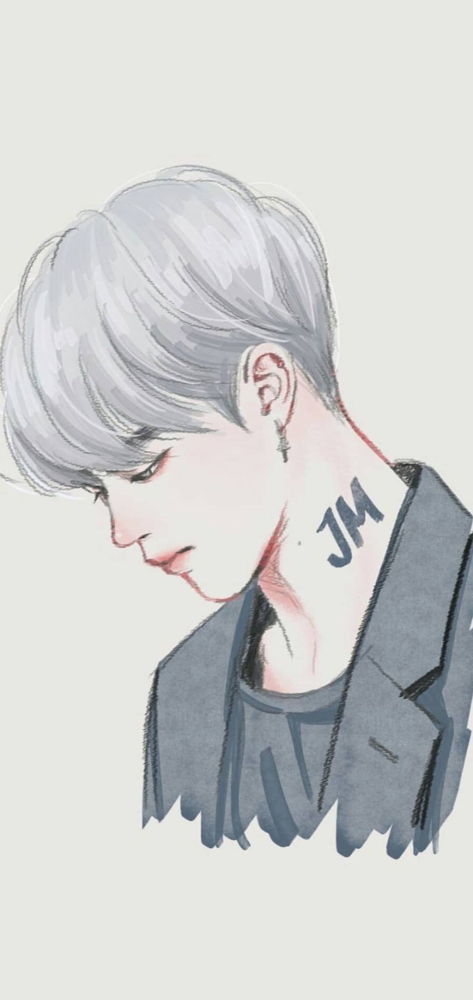 BTS рисунки Чимина