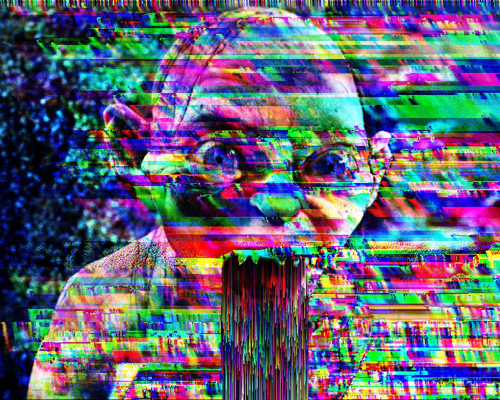 Vaeprism's tweet photo. #Gollum #lordoftherings #glitch https://t.co/IcEUCnepkS