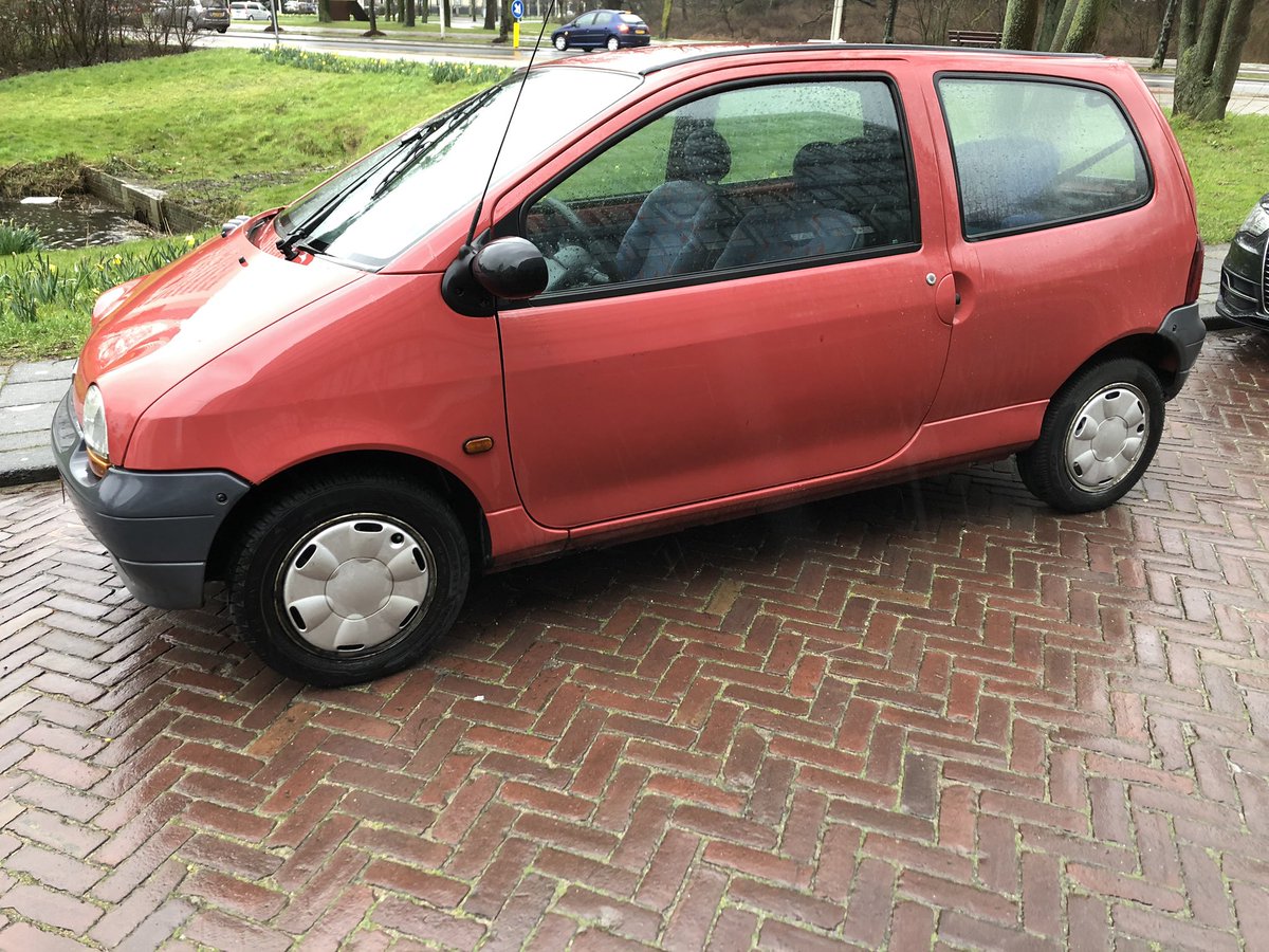 This quarter-century-old Twingo is a real classic too