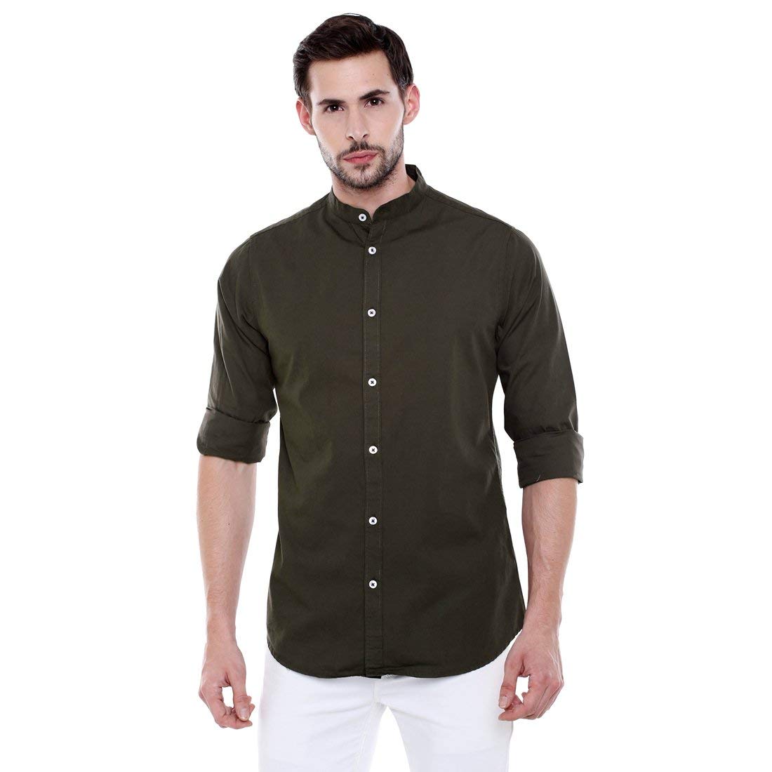 TechhelperGayur's tweet image. Dennis Lingo Men&apos;s Solid Chinese Collar Green Casual Shirt
Dennis Lingo Men&apos;s Shirts Only Rs 549 And (70% OFF)
You Save Rs 1,300 And (70% OFF) Means 549 Rs Only
Buy Now Limited Time Offer Sale!!!😱😱😱
Click Here The Link To Buy 
👇👇👇
amzn.to/2VBiSGX