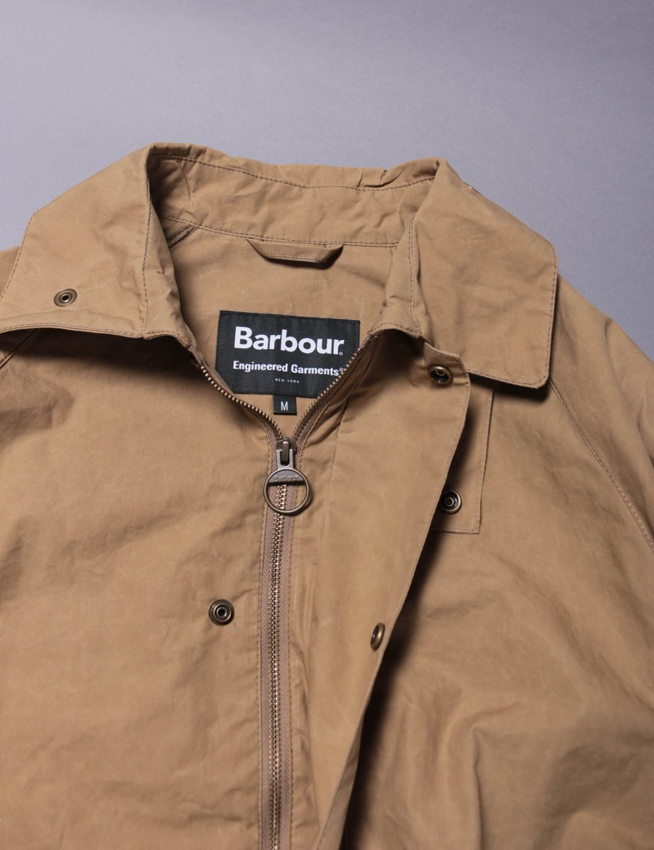 barbour x engineered garments south casual jacket