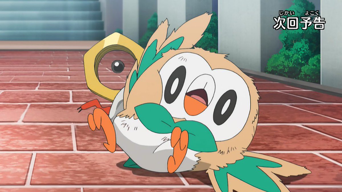 Kou Anipoke アニポケ 予告のここワロタwモクローに懐くメルタンも迷惑そうなモクローもかわいいwでもなんだかんだ面倒見るのが良いね しかしいままでのほほんとしてきたモクローのペースを乱す相手が現れるとは Kou Anipoke アニポケ 予告のここワロタwモクローに懐くメルタンも迷惑そうなモクローもかわいいwでもなんだかんだ面倒見るのが良いね しかしいままでのほほんとしてきたモクローのペースを乱す相手が現れるとは