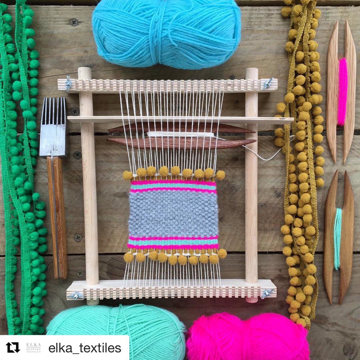 A #regram from <a href="/elka_textiles/">Elka</a> who will be joining us with their work at our #MakersMarket on March 13th and 14th. Elka Textiles create #beautiful #bespoke hand woven scarves, blankets, cushions &amp; much more!
Dates: Wednesday 13th March 6-9 &amp; Thursday 14th March 10-5pm
Entry: FREE!