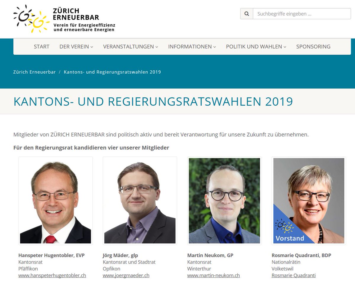 hphugentobler's tweet photo. Danke für die Unterstützung durch #ZürichErneuerbar - #diestarkeMitte - für @Energieeffizienz und #erneuerbareEnergien @Regierungsratswahlen https://t.co/S9QuDtgg8X https://t.co/l1B1MHVMDb