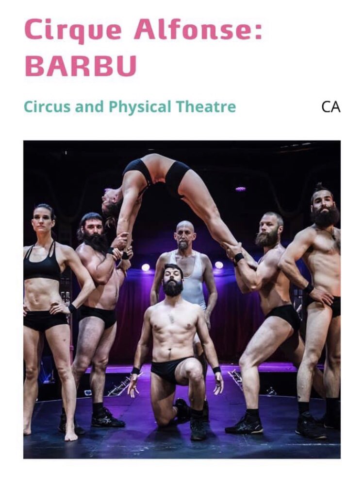 andrewrmccauley's tweet photo. #CirqueAlfonseBARBU what an incredible show @ADLfringe https://t.co/tcZVJ6g8Ls