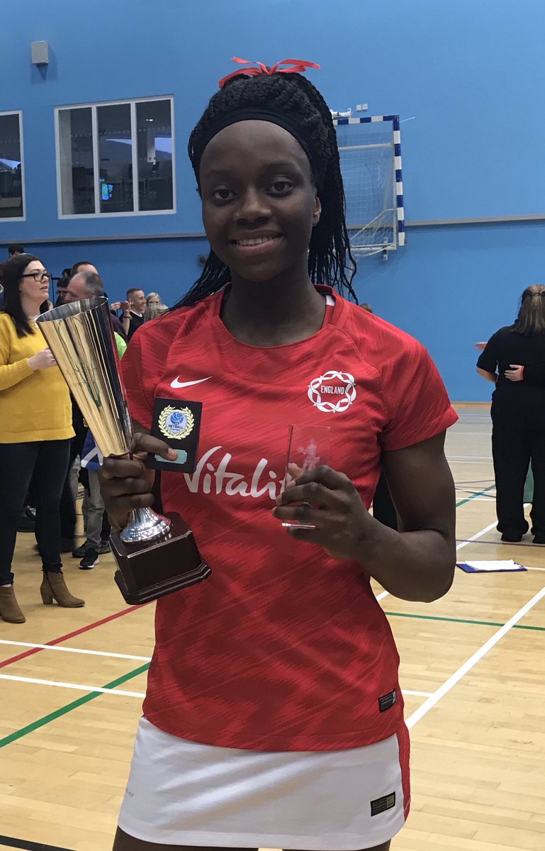 LauraMc_TM's tweet image. Day 3 ✔️
U17 @NetballEurope CHAMPIONS 🏆🥇
So Proud of this squad 🏴󠁧󠁢󠁥󠁮󠁧󠁿🌹
1️⃣0️⃣ new @EnglandNetball caps ✔️
Captain and intercept queen @FadojuFunmi crowned Player of the tournament! 💪🏽👊🏽⭐️🥳
#ItsUsItsNow #RosesRising #U17Champions @EnglandNetball 
#WinnersareGrinners #ExcitingFuture