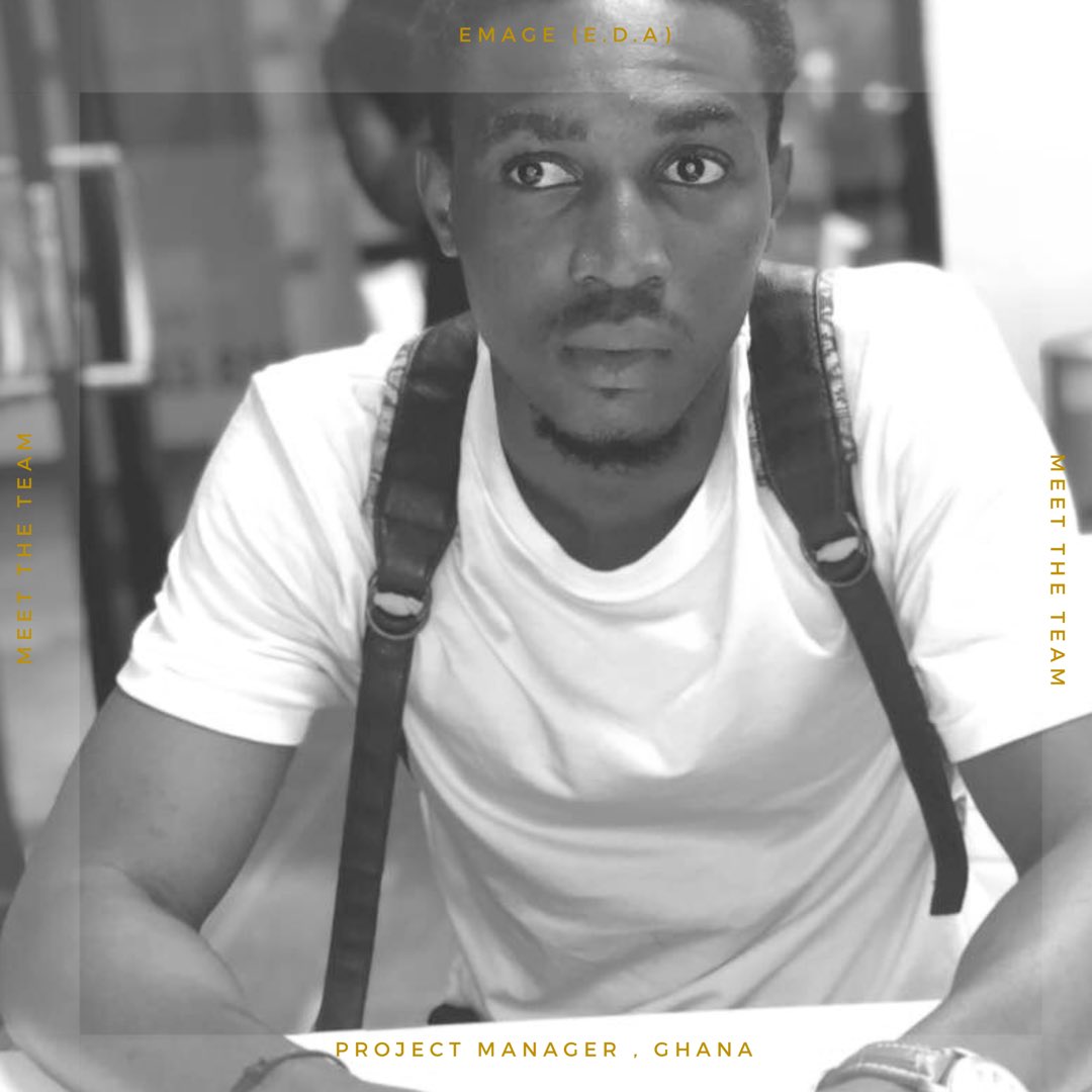 _northsidehub's tweet photo. Meet the Team : @EmageDaArtiste // Project Manager , Ghana https://t.co/M37NCx11OD