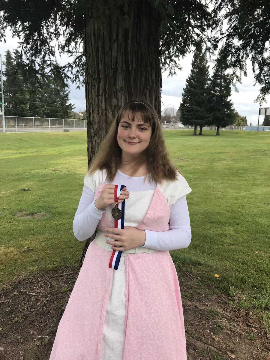 Congrats Kaycee Synder for earning 3rd 🥉place in Science! Great job!!