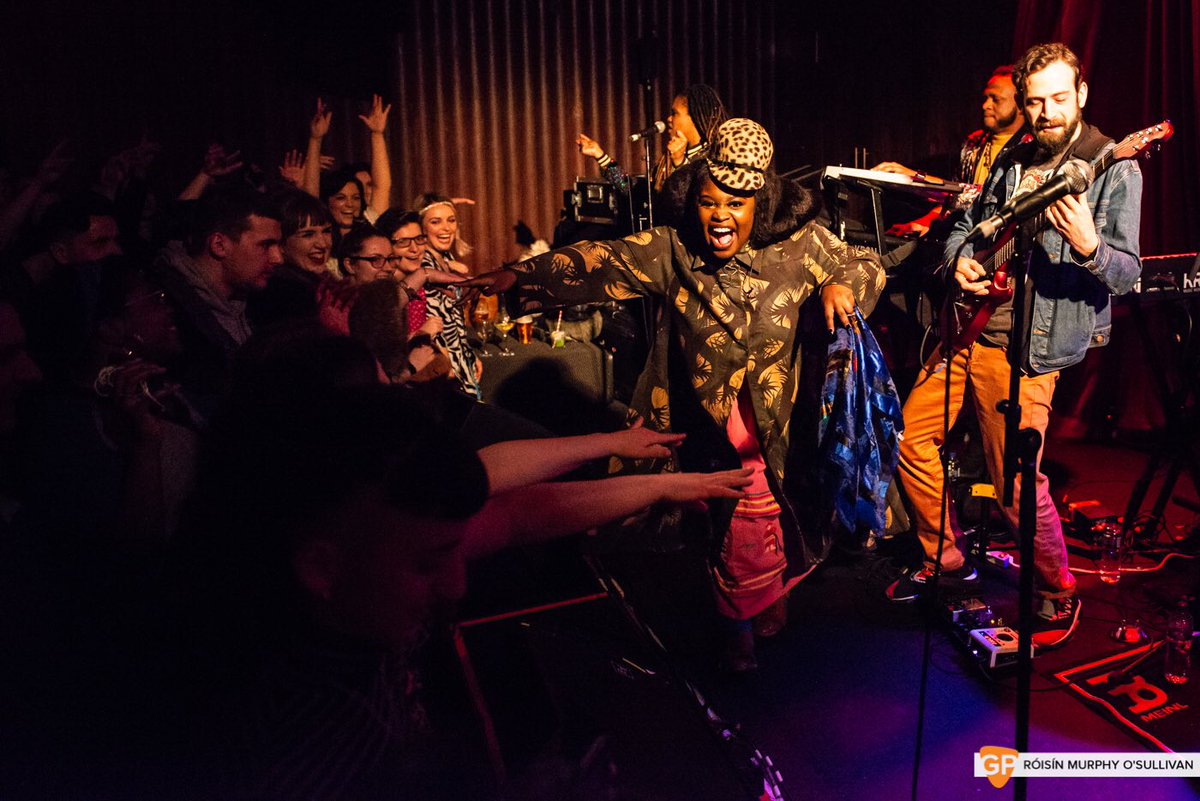 For anyone who wasn’t at @tankandthebangas last night in @sugarclubdublin I’m sorry to say you missed out! ⭐️🕺🏽 what a crowd too! Shot for @GoldenPlec