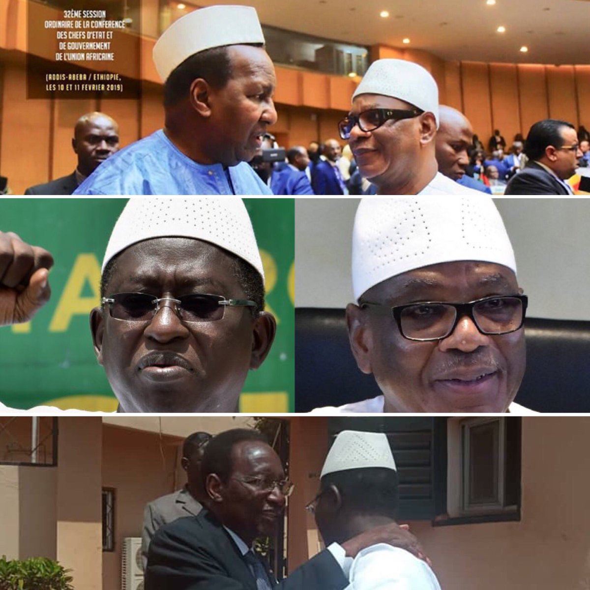 Malibooknews's tweet photo. #POLITIQUE #DECRISPATION : #Union_sacrée pour le #Mali.
Rencontre ce matin entre Soumaila Cissé & Dionconda Traoré ancien Pdt de la République par intérim du Mali est 1 signal fort pour l’Union sacrée autour du #Mali : #Unité, #Intégrité, #laïcité, épanouissement #socioéconomique https://t.co/cnI2PDsYLj