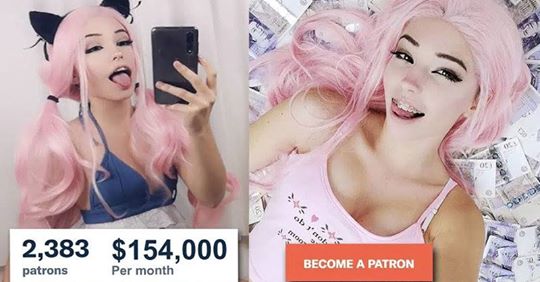 Belle delphine patreon content