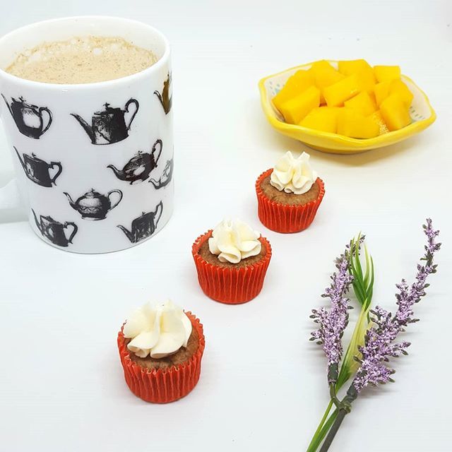 HamptonsCupcake's tweet photo. Adding mango to Cupcakes + Coffee = Sunday Brunch!! ☕🥐
.
.
.
.
.
.
.
#sundayfunday #sundaybrunch #domingo #minicupcakes #glutenfree #nutritious #balance #positivity #treats #sweettooth #cupcakestagram #instasweet #hamptons #longisland #loveyourself #… https://t.co/zYN42YgD6w https://t.co/FVAp2DXhdE