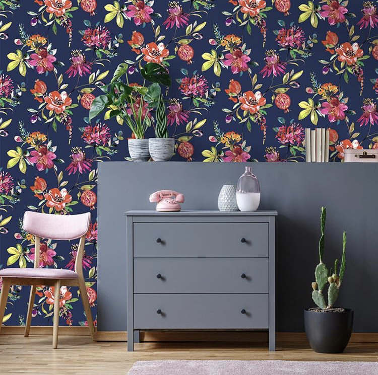 SHADESCOLOUR678's tweet photo. Presenting beautiful florals from the Melagrano range by Holden Decor. Fabulous designs at great value. #featurewallpaper #diyweekend https://t.co/rdA7OUWI2i