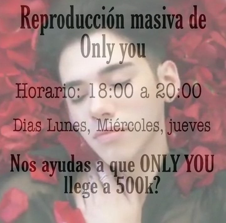 Yoandri_fansArg's tweet photo. Lxs que quieran participar hablen al Dm, ayudemos a que Only you llegue a los 500k. Devolvamos un poco del amor que el nos da dรญa a dรญa. @yoandri
Entre todxs lxs que participen y nos ayuden estaremos sorteando dos Dms con @yoandri #onlyyouyoandri #StreamOnlyYou #yoandricabrera https://t.co/m6T86Ddt7Y