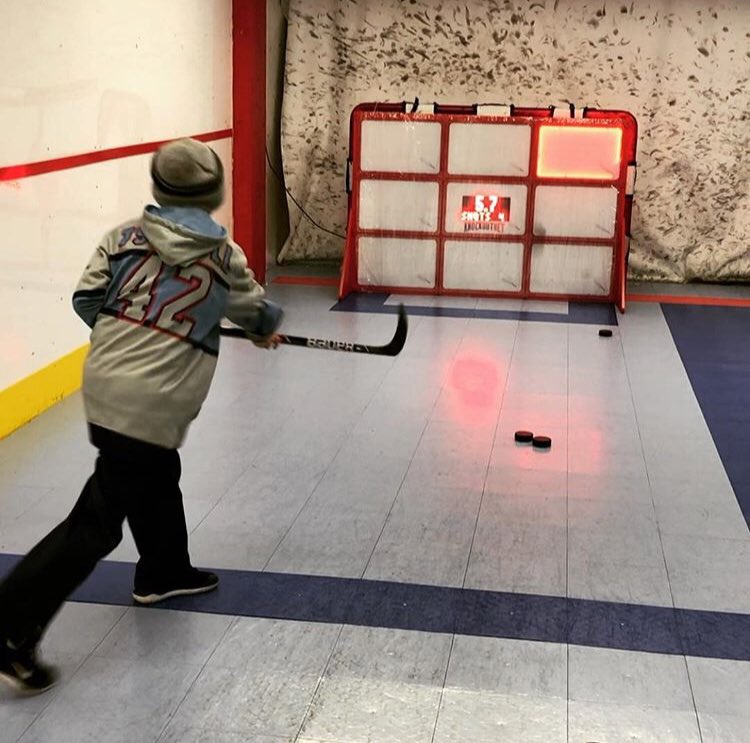 KnockoutNet's tweet photo. @TMJelitefitness, a really awesome training facility in Albert Lea, MN is holding NHL style skills competitions with their new KnockoutNet. Check them out! https://t.co/tsNM0sn9EV
