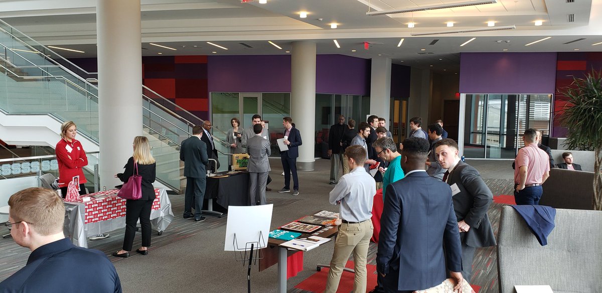 FredMatthes's tweet photo. A great time talking @NCState Sports Management Students today at #HOWLSummit on Campus in #TalleyStudentUnion about @NorthCarolinaFC & @TheNCCourage & opportunities in Sports ... Nice to be where former famous alumni like @curtjohnson17 once hung out too! # GoWolfpack! 🐺⚽️ https://t.co/mZAi9zWQQ9