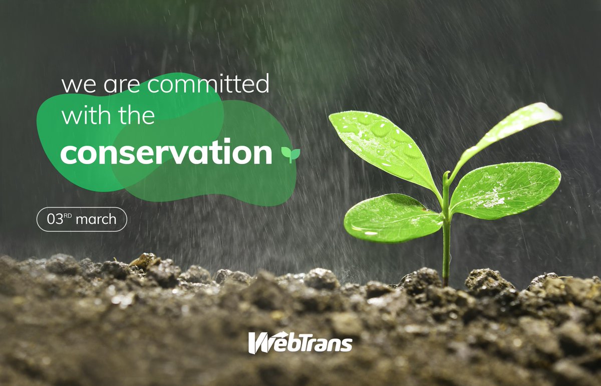 WebTransInt's tweet image. Today is World Conservation Day. 🌳 🌾 We are committed to taking care of the environment and that is why we have all kinds of digital services that will enable you to be respectful of our environment and, at the same time, to save you costs. mtr.cool/tuuuwer