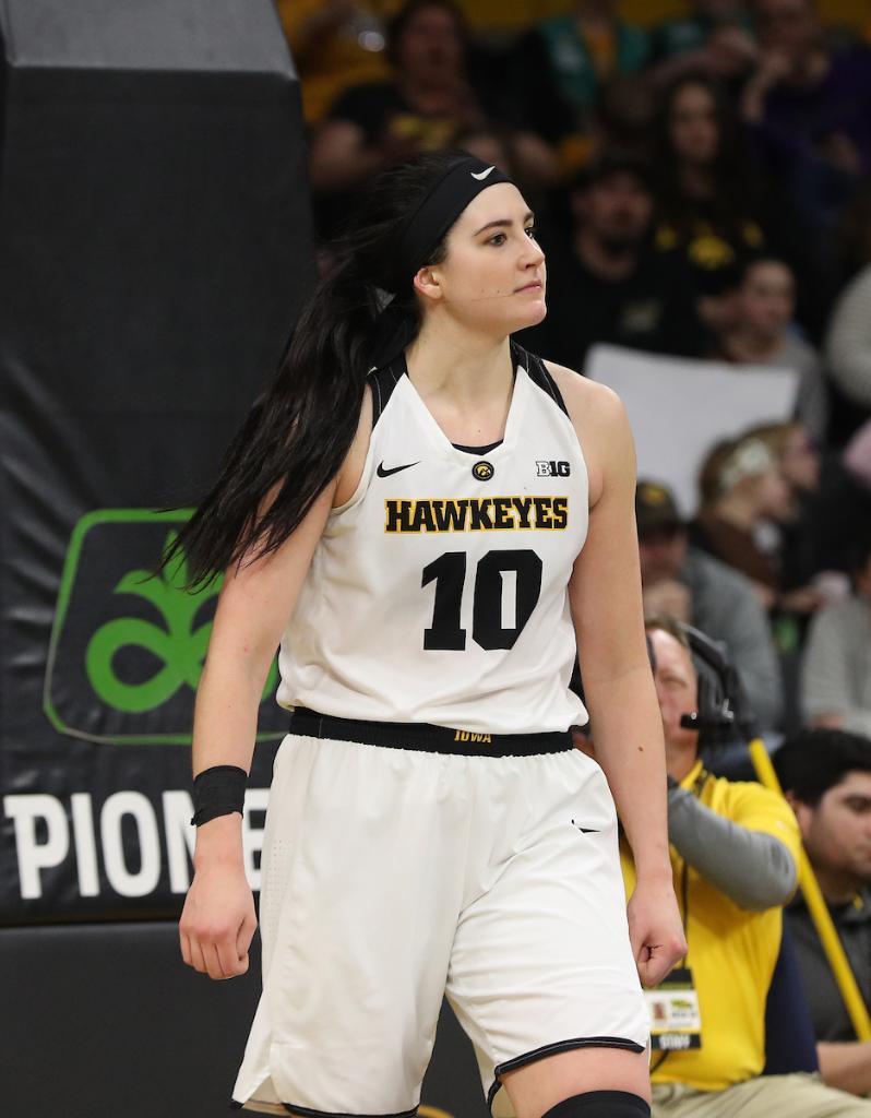 uiowa's tweet photo. Special appreciation today to the Greatest of All Time. 🐐🖤💛
@GustafsonMeg10 @IowaWBB #FightForIowa https://t.co/Vgqx1L4BZM
