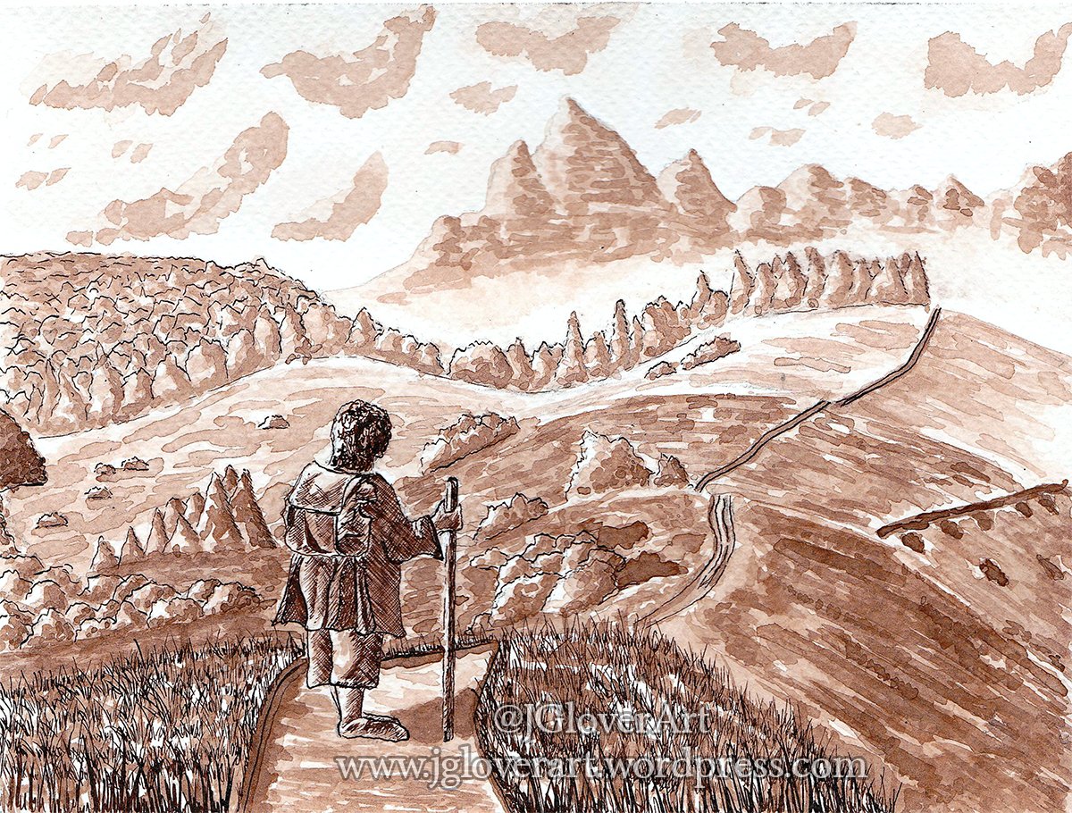 JGloverArt's tweet image. #MiddleEarthMarch #ArtSale - The Road Goes Ever On - Limited Edition Giclee Fine Art Prints - Follow The Link

etsy.com/uk/JGloverArt/…

#Art #Illustration #LOTR #LordoftheRings #artforsale #tolkien #etsy #fantasyart #LOTRonPrime #etsysale
