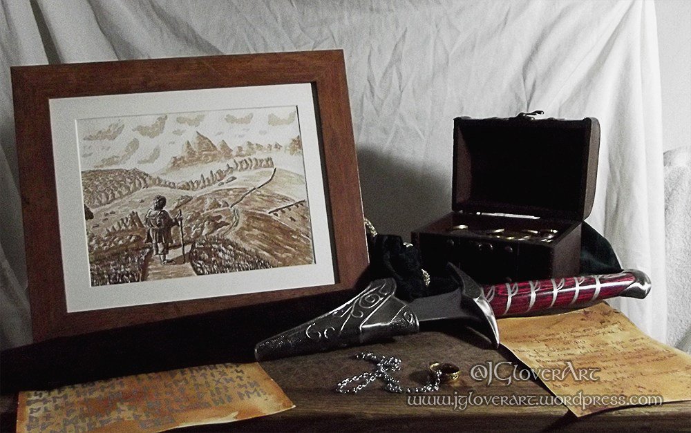 JGloverArt's tweet image. #MiddleEarthMarch #ArtSale - The Road Goes Ever On - Limited Edition Giclee Fine Art Prints - Follow The Link

etsy.com/uk/JGloverArt/…

#Art #Illustration #LOTR #LordoftheRings #artforsale #tolkien #etsy #fantasyart #LOTRonPrime #etsysale