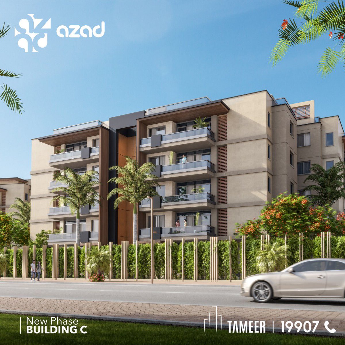 azadnewcairo's tweet photo. تفخر أزاد بالإعلان عن إطلاق المرحلة الجديدة من "المبنى C" بأسعار تبدأ من 13،000 جنيه مصري/ م مع خطط سداد مدتها 6 سنوات.
 زور موقعنا للتسجيل https://t.co/NVWtxZ5Pai

#AZAD #TAMEER #BuiltAroundPeople https://t.co/iGsCJZEmyE