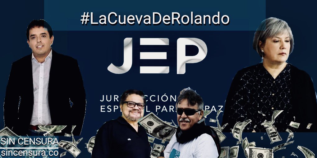 DELAESPRIELLAE's tweet photo. #LaCuevaDeRolando | Abelardo De La Espriella trae reveladoras denuncias sobre la grave situación  de la @JEP_Colombia. No se pierda la más reciente columna #SinCensura y entérese por qué De La Espriella ha renombrado la JEP como: La Cueva De Rolando.
https://t.co/OR9sX0hebP https://t.co/CmTeQ5b7GJ